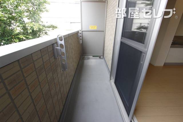 バルコニー　※２０１号室の写真です