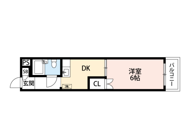 東武東上線 東武練馬駅 徒歩12分 4階建 築41年の間取り写真