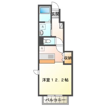 メゾンパレェの間取り写真