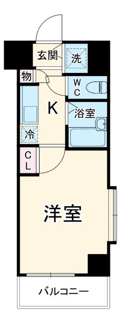 フェニックス新横濱エオールの間取り写真