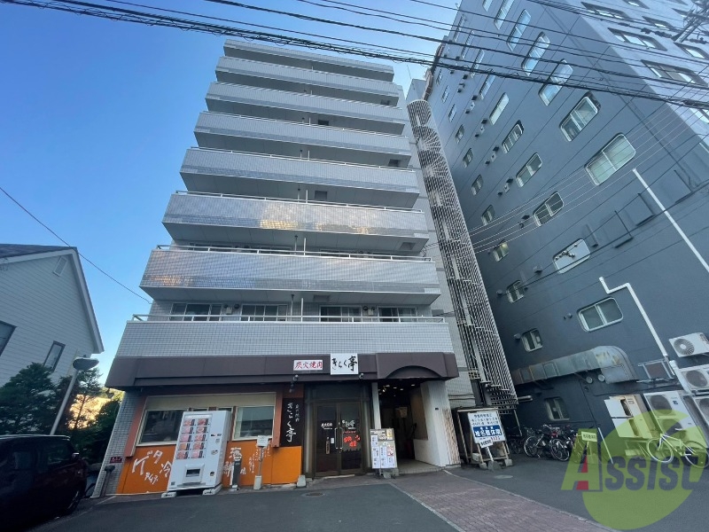 建物外観　札幌市西区琴似１条「琴似１・６マンション」
