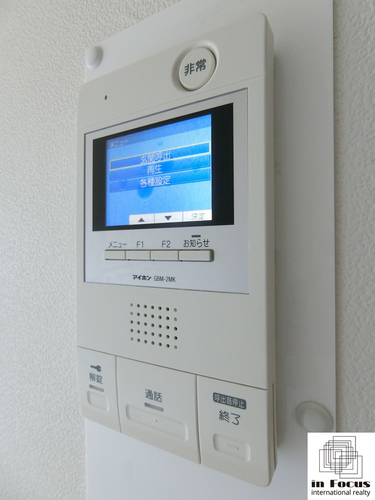 セキュリティ　来客の顔が見える安心のTVモニターホン