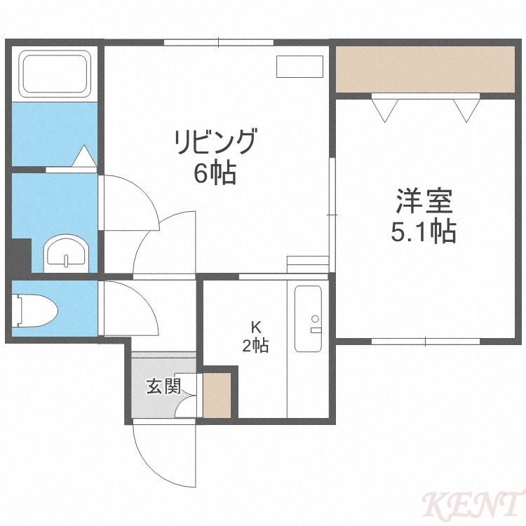 マープル円山の間取り写真