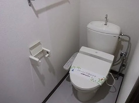 東急東横線 都立大学駅 徒歩15分 2階建 築33年のトイレ写真