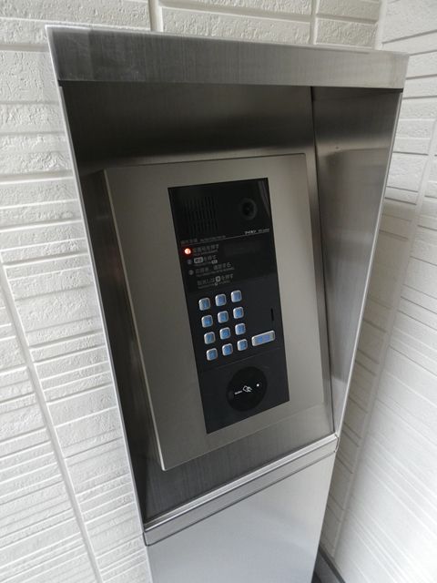 セキュリティ　安心のカメラ付きオートロック