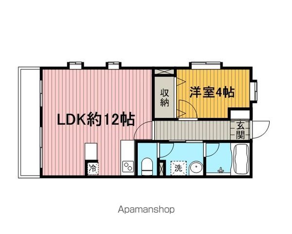 ＪＲ京浜東北線 さいたま新都心駅 徒歩11分 9階建 築19年の間取り写真
