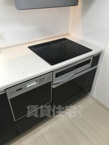 地下鉄谷町線 天神橋筋六丁目駅 徒歩5分 45階建 築17年のキッチン写真