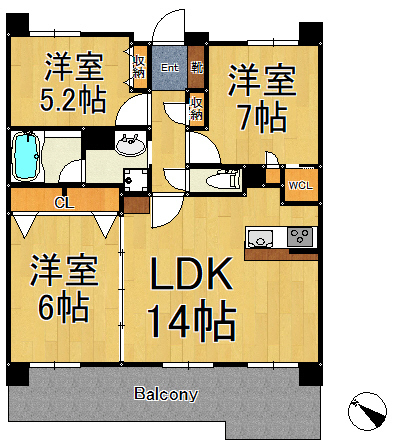 Maison Grandioseの間取り写真