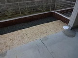 バルコニー　専用庭