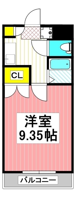 桜ビル新大江の間取り写真