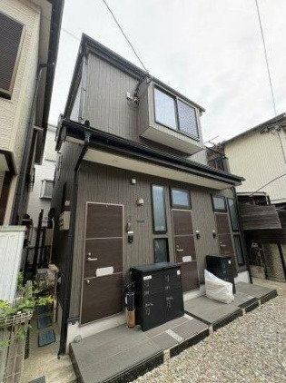 建物外観　ネット無料。ネット無料なら月々実質4000円程度のコストがか