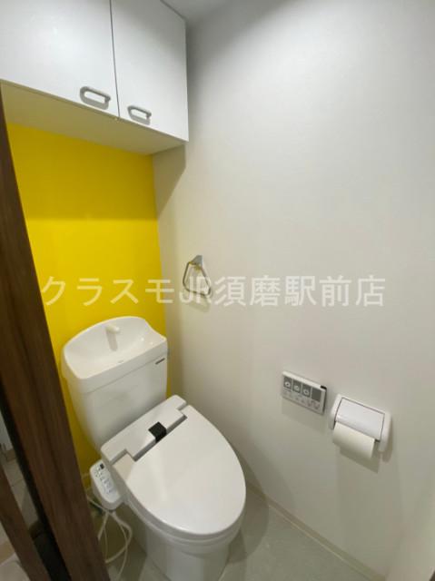 トイレ　うれしいウォシュレット完備。心地よい空間です。
