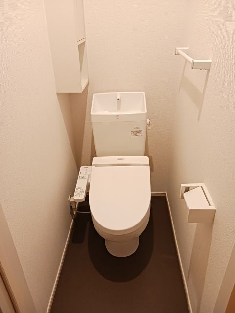 近鉄名古屋線 新正駅 徒歩5分 2階建 築9年のトイレ写真