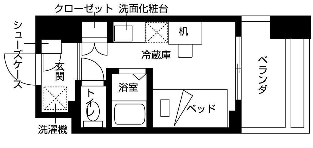 ルフォンエチュード国分寺の間取り写真
