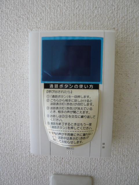 セキュリティ　訪問者の顔が見れて安心！