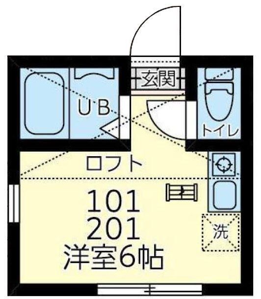 ユナイト市場メルヴィンの杜の間取り写真