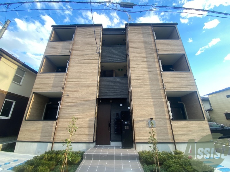 建物外観　仙台市青葉区霊屋下「ｃｈａｔｔｅ　ｐｒｕｎｅ」