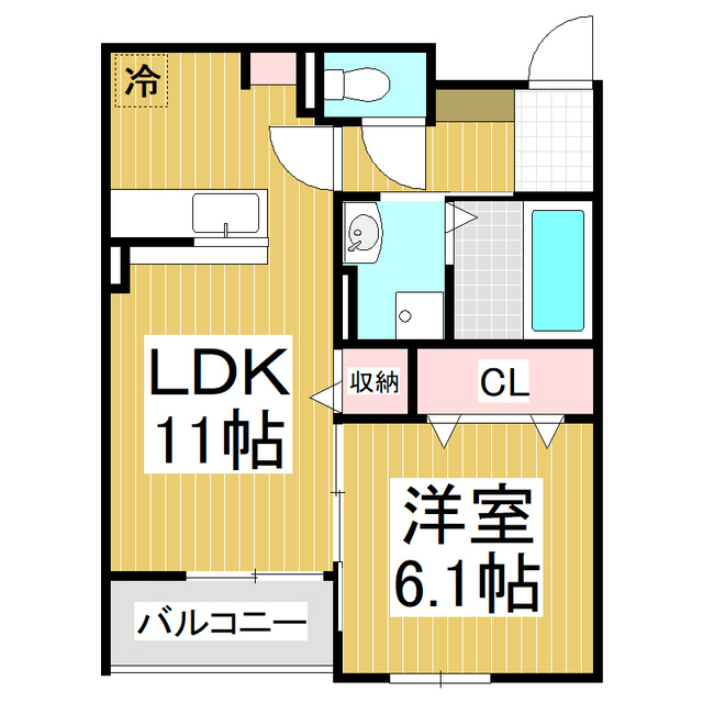 ヴァンベールの間取り写真