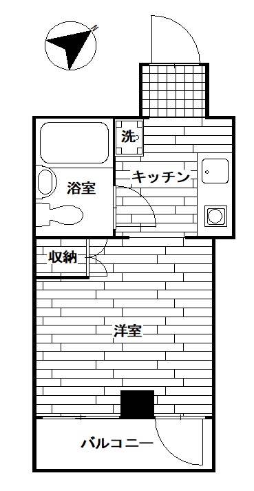 カウ・ベル等々力の間取り