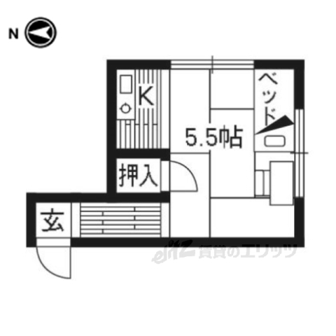 好川荘の間取り