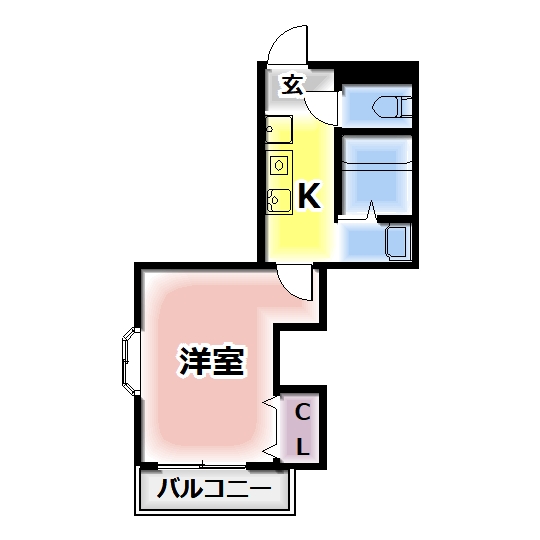 エレガンスくみの木の間取り