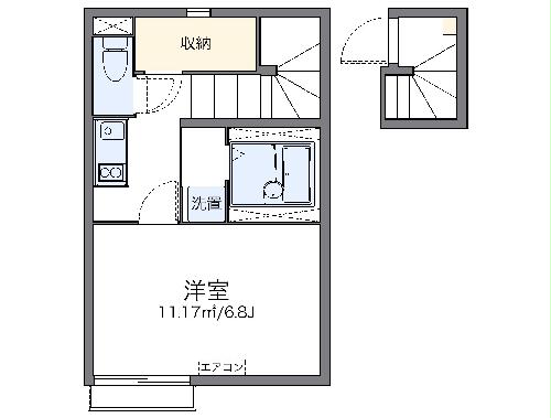 レオネクストワンニューの間取り