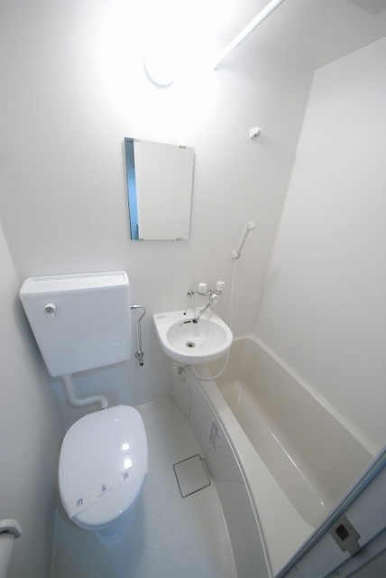 バス・シャワールーム　写真は１０５号室