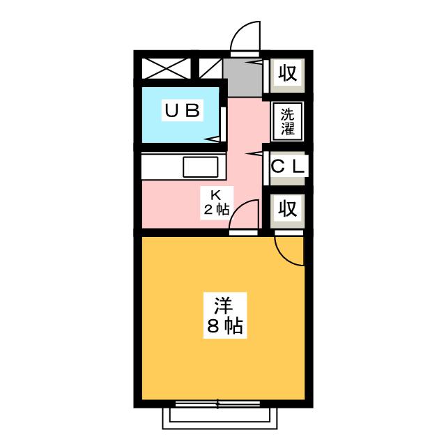 ナモーハイツの間取り