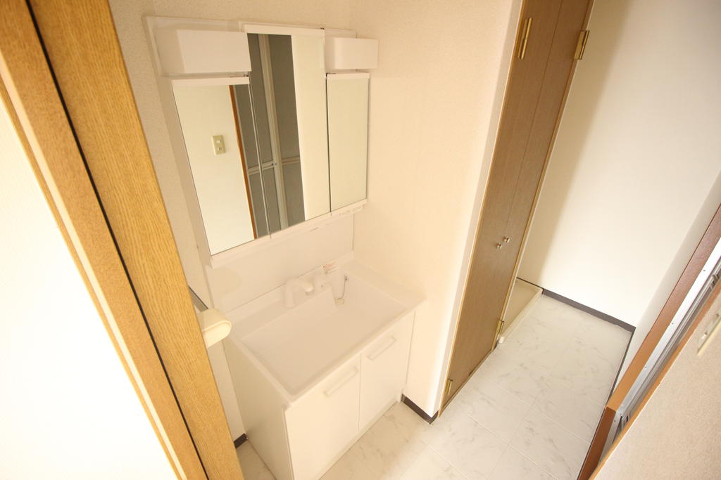 洗面設備　シャンプードレッサー付きです！