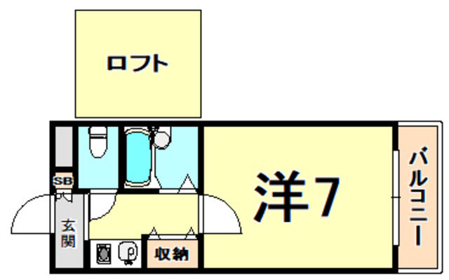 マンション宮本IIの間取り