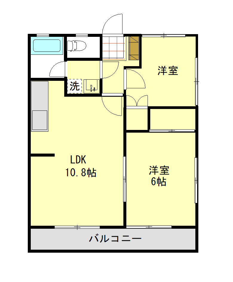 ほうれん荘Ｂ_間取り_0