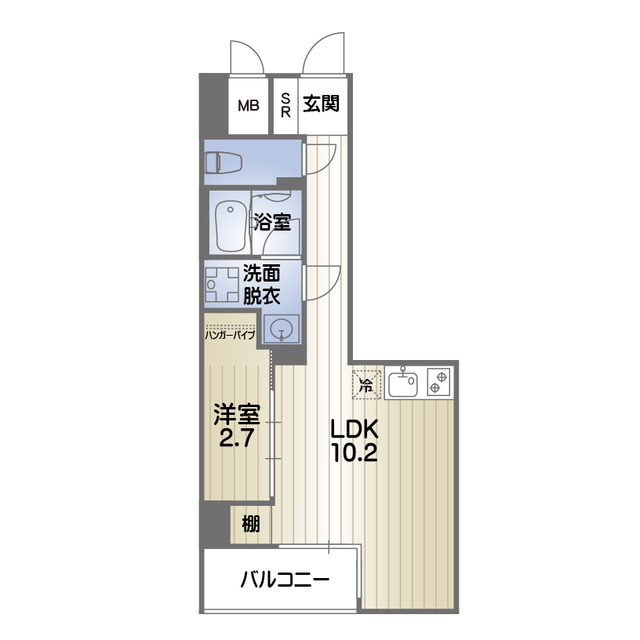 RISE　KUMAMOTO　EXEの間取り