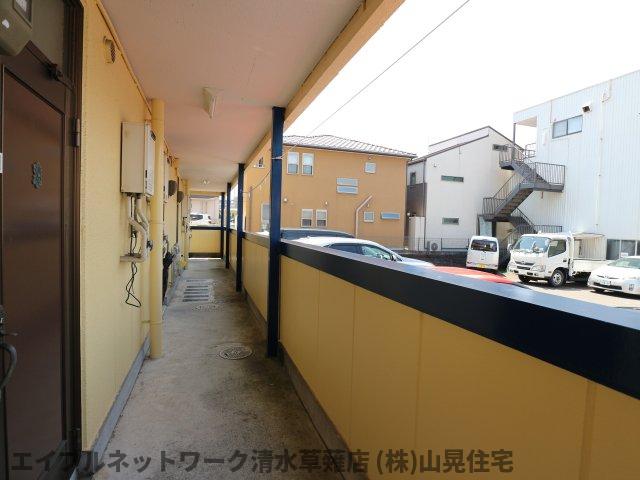 【静岡市清水区草薙のマンションの眺望】