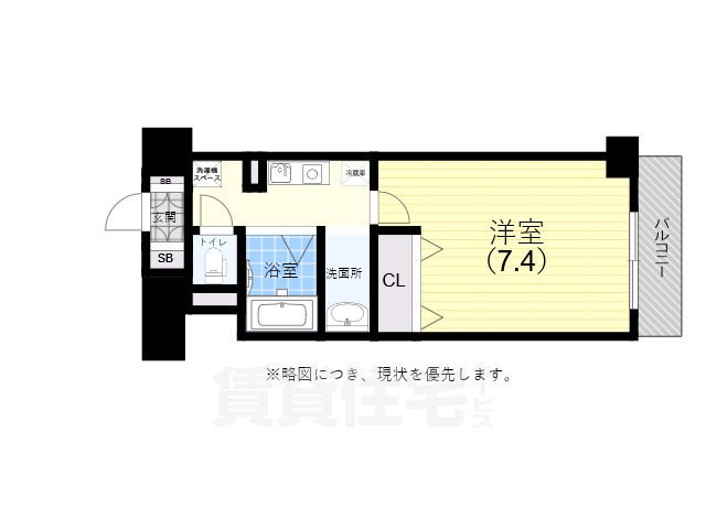 神戸市須磨区養老町のマンションの間取り