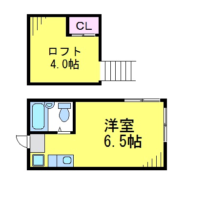 サットン境の間取り