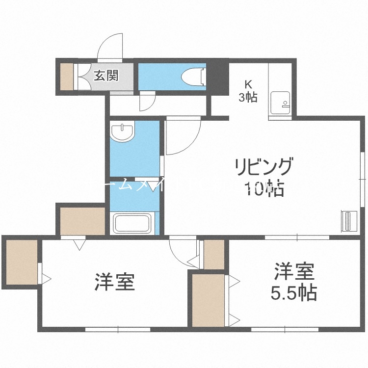 ノーマルヒル本町の間取り