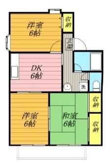 プレステージＡの間取り