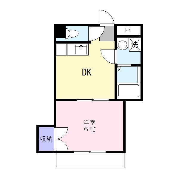 メゾンフジの間取り