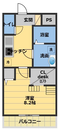 (仮称）ルネス栗真の間取り