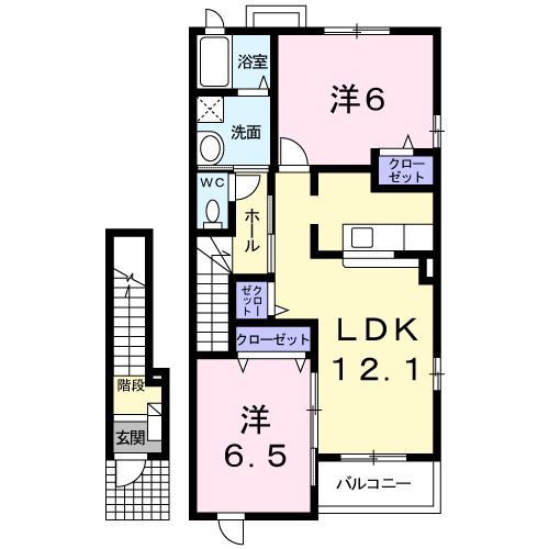 【フル　ハウスの間取り】