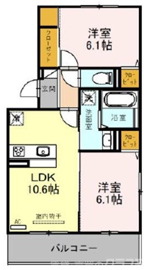 D-ROOM瀬戸川の間取り