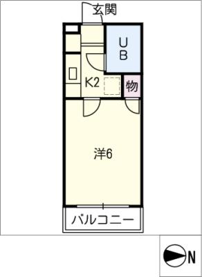 エレガンスＳＡＷＡＤＡの間取り