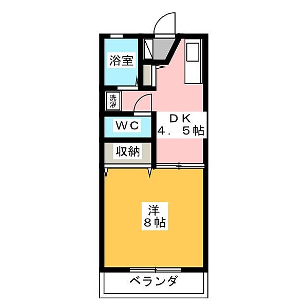 セジュール牧之原の間取り