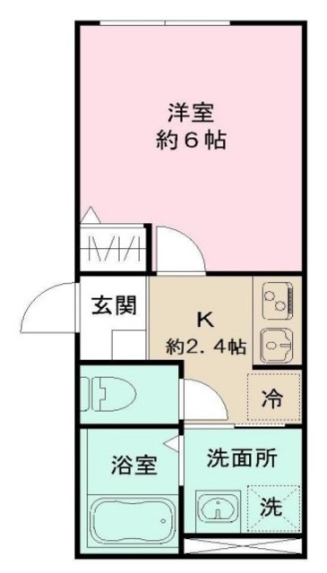 TOKIWADAI MANSIONの間取り