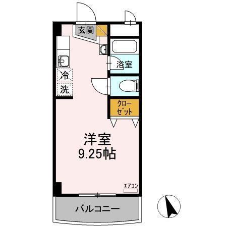 リバティヒルズ３７３の間取り