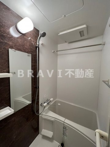 バス・シャワールーム　【アドバンス上町台シュタット】コンパクトで使いやすいお風呂で