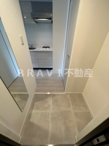 玄関　【アドバンス上町台シュタット】毎日通る玄関はこちらです