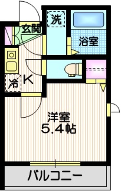 ルフレーヴ多摩川の間取り