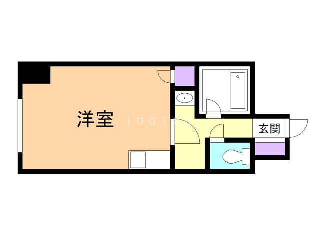 朝日プラザ旭川５条通の間取り