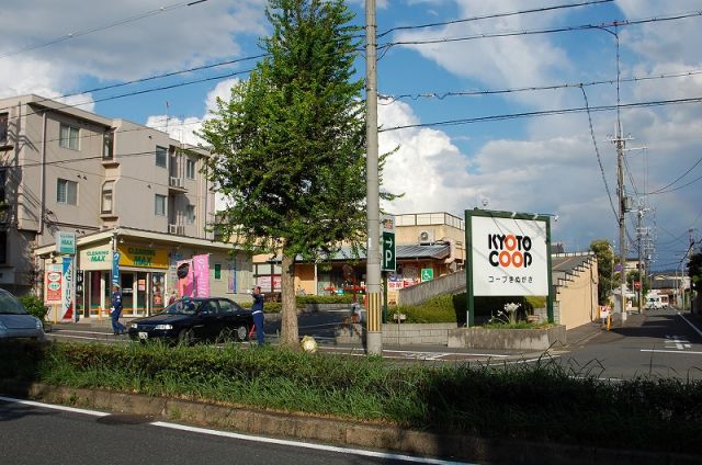 【京都市北区平野鳥居前町のマンションのスーパー】